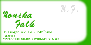 monika falk business card